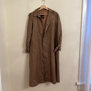 Vintage brown trenchcoat